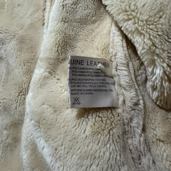 Vintage Protocol USA Faux Shearling Suede Jacket (XXL) - Picture 3 of 4